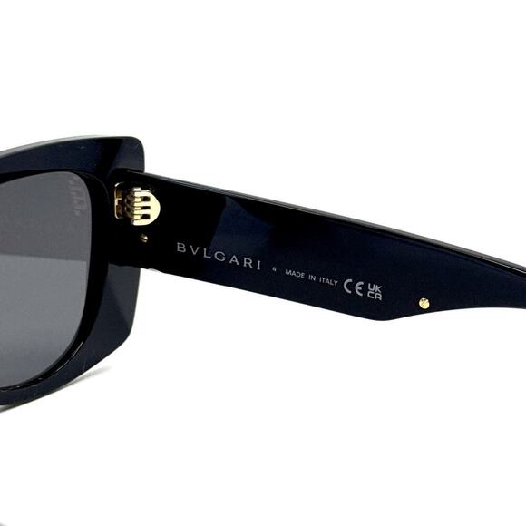 NEW!!! BVLGARI Sunglasses Roma BV40038I 01A Authentic - Picture 9 of 12